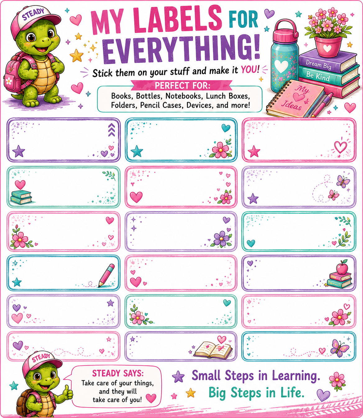 Labels for Girls
